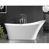 Акриловая ванна Esbano Dublin ESVADUBL 170x80 см, отдельностоящая, белый