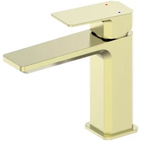 Смеситель для раковины Wonzon & Woghand Diamond WW-88139011-BG золотой матовый