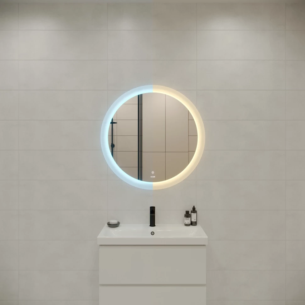 Зеркало 88x88 см Cersanit Design LU-LED012*88-d-Os LU-LED012*88-d-Os - фото 6