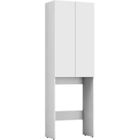 Пенал Vigo Wing shnr.WIN.64.2D белый напольный, над стиральной машиной, белый