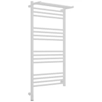 Полотенцесушитель электрический Сунержа Богема с полкой 3.1 30-6006-1050 1000x500, МЭМ левый, белый матовый