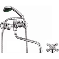 Смеситель для ванны D-Lin D140819 универсальный, с душевым гарнитуром, хром