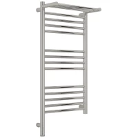 Полотенцесушитель электрический Сунержа Богема с полкой 3.1 00-6006-8040 800x400, МЭМ левый, хром