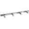 Планка с крючками Bemeta Neo 104606105 для ванны, нержавеющая сталь - 1