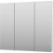 Зеркальный шкаф 90x80 см белый глянец R Misty Аура Э-Аур02090-01 - 3