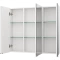 Зеркальный шкаф 90x80 см белый глянец R Misty Аура Э-Аур02090-01 - 6