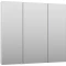 Зеркальный шкаф 90x80 см белый глянец R Misty Аура Э-Аур02090-01 - 2