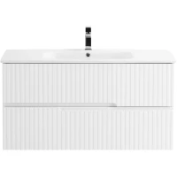 Тумба Bianco Opaco 97 см Cezares Duet DUET-1000-2C-SO-BO