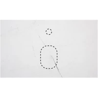 Столешница 90,1 см Gray Structural La Fenice Granite FNC-03-PL01-90