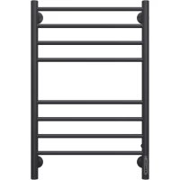 Полотенцесушитель электрический Terminus Аврора П8 4670078542953 800x532, ТЭН правый, черный муар