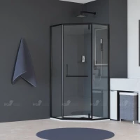 Душевой уголок 99,5x99,5 см RGW 084-B Hotel 350608400-14 прозрачное