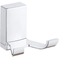 Крючок D-Lin D282330 двойной, для ванны, хром