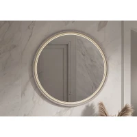 Зеркало Equil Shade zkSHADE.LED.D85-46 85x85 см, с LED-подсветкой, сенсорным выключателем, амарок