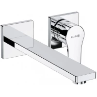 Смеситель для раковины Kludi Zenta SL 482450565 встраиваемый, без донного клапана, хром