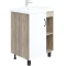 Комплект мебели дуб сонома/белый матовый 60 см Onika Легран 106140 + UM-COM60/1 + 206070 - 6