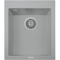 Кухонная мойка Rivelato Zeno ZN-4150 Grigio puro 41x50 см, серый