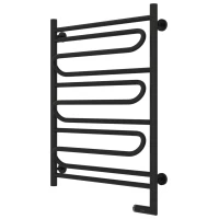 Полотенцесушитель электрический 800x600 черный матовый МЭМ правый Сунержа Элегия 2.0 31-5219-8060