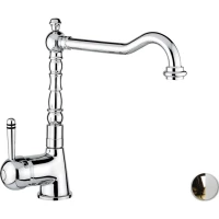 Смеситель для кухни Emmevi Laguna 40516/BO золотой/белый