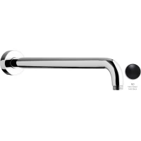 Кронштейн для верхнего душа Emmevi C00679(350)NEO 350 мм, настенный, черный матовый