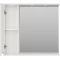 Зеркальный шкаф 80x74,5 см белый глянец L Misty Атлантик П-Атл-4080-010Л - 3