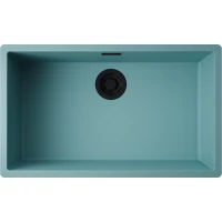 Кухонная мойка Omoikiri Artceramic Yamakawa 75-Integra-AZ azur blue 4997272 75,6x45,6 см, лазурно-голубой