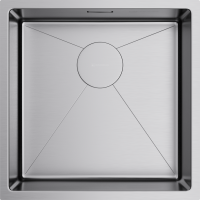 Кухонная мойка Omoikiri Taki 44-U/IF-IN 4973044 44x44 см, нержавеющая сталь