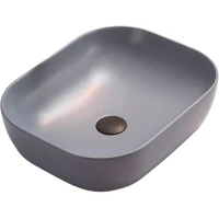 Раковина-чаша CeramaLux 78104MHL-4 50,5x40,5 см, накладная, голубой матовый