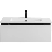 Тумба под раковину Cezares Slider SLIDER-800-1C-SO-BO 79,8 см, подвесная, Bianco Opaco