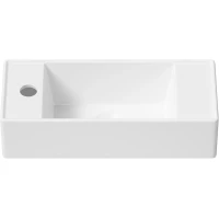 Раковина Lavinia Boho Bathroom Sink 33311045 43x18 см L, рукомойник, белый