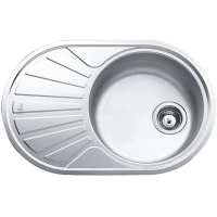 Кухонная мойка Teka DR 77 1B 1D 40127307 77x50 см, полированная сталь