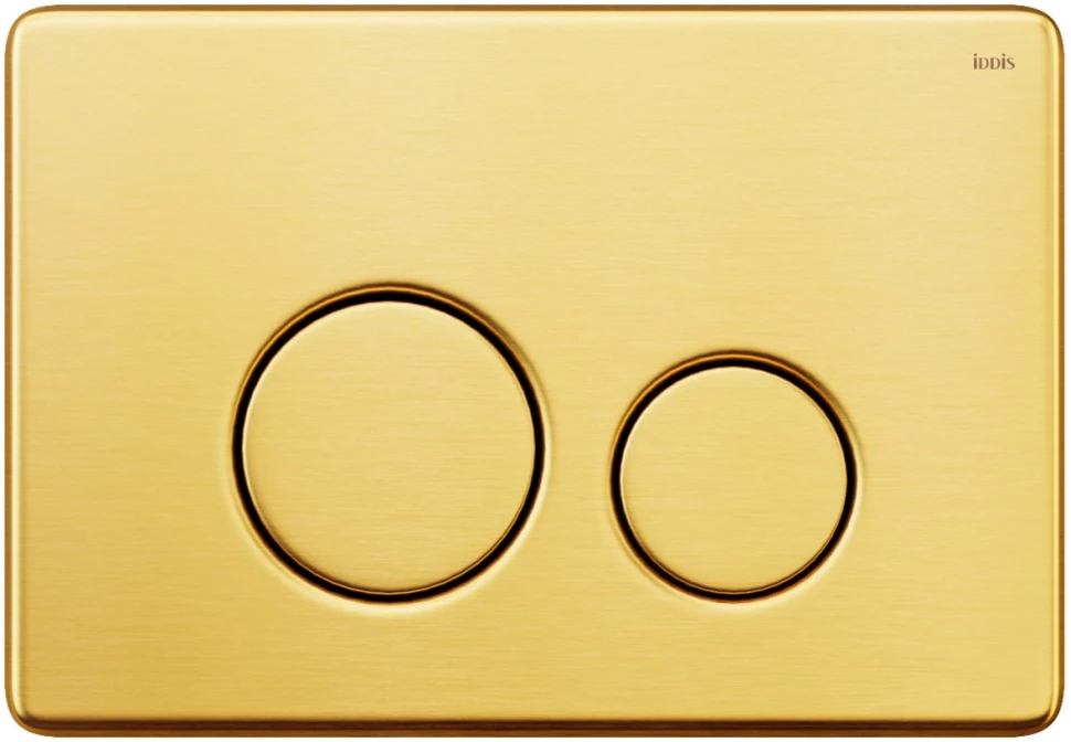 Смывная клавиша IDDIS Unisteel золотой UNS01GGi77 смывная клавиша boheme золотой 658