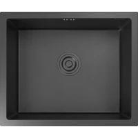 Кухонная мойка GranFest Metal 5344 PVD графит 53x44 см, графит