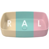 Раковина-чаша Whitecross Jasper 0741.058038.2XXXX 58x38 см, накладная, покраска по RAL матовый полностью