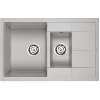 Кухонная мойка Paulmark Feste серый PM237850-GR