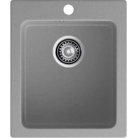 Кухонная мойка GranFest Practik 505 42,7x50,5 см, серый