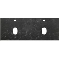 Столешница BelBagno KEP-120-2-MNO 120,4 см, Marmo Nero Opaco