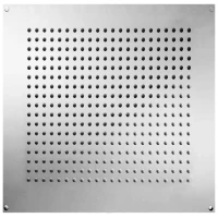 Верхний душ 380x380 мм без хромотерапии Gattoni PD 9915/PDCcr