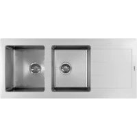 Кухонная мойка Florentina Комби 1160 21.415.E1160.201 116x51 см, нержавеющая сталь/жасмин