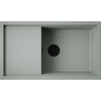 Кухонная мойка Omoikiri Artceramic Sintesi 86-WG wind green 4997133 86x50 см, зеленый