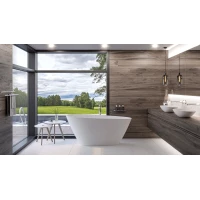 Ванна из литьевого мрамора Whitecross Spinel C 0211.150070.200 150x70 см, отдельностоящая, белый матовый