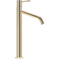 Смеситель для раковины Rea Level REA-B2045 без донного клапана, золотой