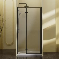 Душевая дверь Vincea Slim-N VDPH-5SN100CLB 100 см, профиль черный матовый, стекло прозрачное
