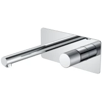 Смеситель для раковины Boheme Stick Spirale 125-CRCR.4 встраиваемый, хром