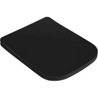 Сиденье для унитаза Grossman GR-49K4145BMS с микролифтом, черный матовый