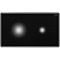 Кнопка смыва модель 8625.1 Viega Visign for More 205 774363 для инсталляции, бесконтактная, питание от сети 6,5 В, черный