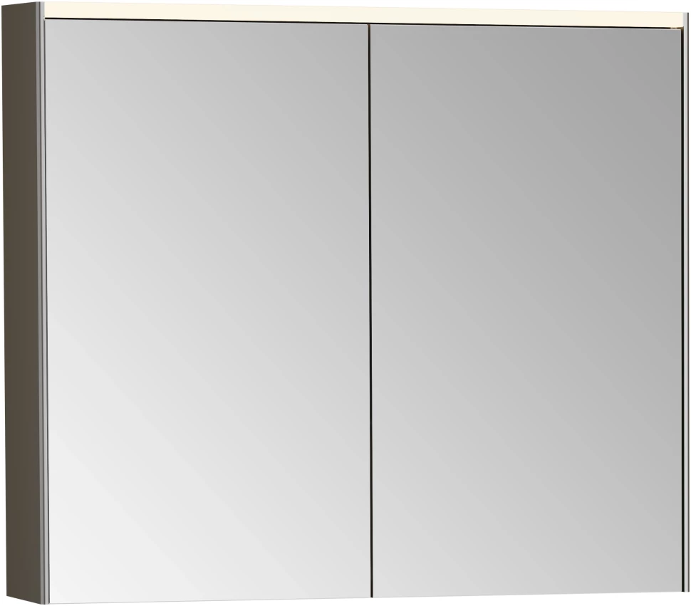 Зеркальный шкаф 82x69,5 см антрацит глянец Vitra Mirrors 66911 зеркальный шкаф 82x69 5 см антрацит глянец vitra mirrors 66911