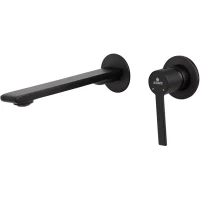 Смеситель для раковины Kaiser Serio 05511-9 встраиваемый, черный матовый