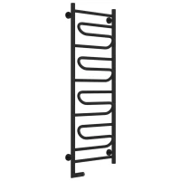 Полотенцесушитель электрический 1200x400 черный матовый МЭМ левый Сунержа Элегия 2.0 31-5218-1240