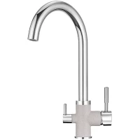 Смеситель для кухни с подключением к фильтру Granula антик 3168an