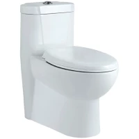 Унитаз-компакт Jaquar Solo SLS-WHT-6851P180PP с сиденьем микролифт, белый